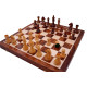 CHESS Wooden Handcrafted Foldable Magnetic Chess Board Set 